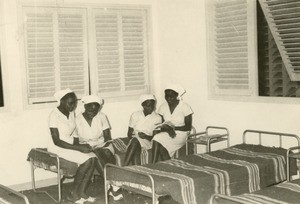 Nurses training school of Douala, in Cameroon
