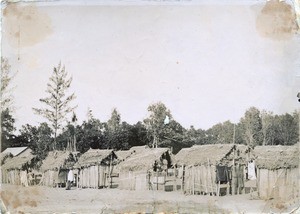 Malagasy village, in Madagascar