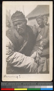 Starving man, Jiangsu, China, ca.1905-1910