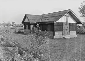 Danish Bangladesh Leprosy Mission/DBLM, 1983. The church at Nilphamari Hospital