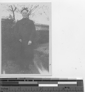 Missionary Fr. Kennelly S.J. Shanghai, China, 1922