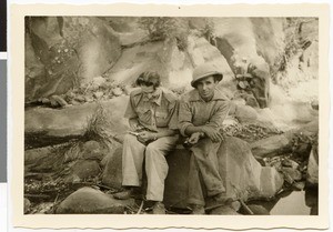 Dr. Gunnar Kvissberg and Paulo Lombardo, Ethiopia, 1952