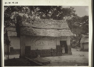 Fetischpriester Wohnung im Dorf in der Nähe von Kumase