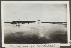 Bitter Lake in the Suez Canal, Egypt