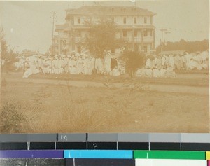 A party for a French admiral, Antsirabe, Madagascar, ca.1925