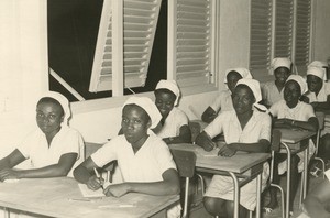 Nurses training school of Douala, in Cameroon