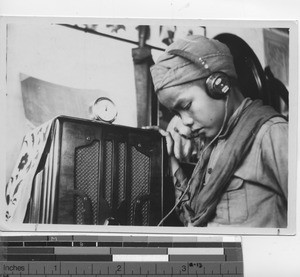 A boy scout at Ducheng, China, 1936