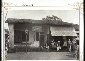 Preaching hall in the Hubli bazaar