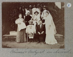 Blumer's wedding in Arusha, Arusha, Tanzania, 1910