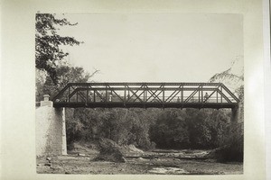 Arbeit der Mechanischen Werkstätte in Mangalore: Kadimbilla Brücke