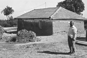 Arcot, South India. Rev. Dorairaj Peter, at Melpattambakkam? (Dorairaj Peter was the ALC presi