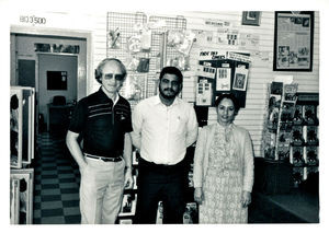 Co-workers at the Bahrain Family Bookshop