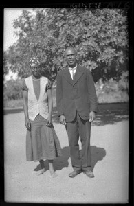 Abel Mabunda and his wife, Mozambique, 13 June 1939