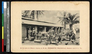 Women making bread, Kisantu, Congo, ca.1920-1940