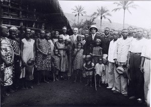 Church of Bafany in the Grassfield region, in Cameroon