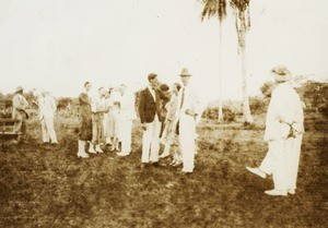 J J Murray. Conference, Congo, ca. 1920-1930