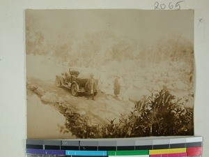 On our way to Janjina in an automobile, Madagascar