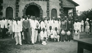 Inauguration of the church of Ngomo, in Gabon