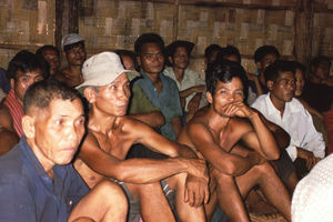 Adult educaion in Ratanakiri Cambodia in 2001