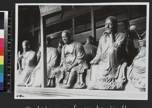 Temple idols, China, ca. 1937