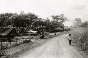 Village of Mvomayop, in Gabon