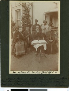 The first African Christians of Bethanie, South Africa, 1908