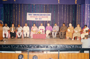 Chennai, Tamil Nadu. Park Town Mission High School (PTMS) at the Centenary Celebration (1897-19