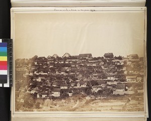 View of Faravohitra, Madagascar, 1874