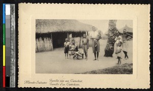 Family of a catechist, Kasai, Congo, ca.1920-1940