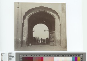 Gate Close-up, Wazirabad, Pakistan, ca.1910