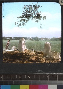 Village gods, India, 1924