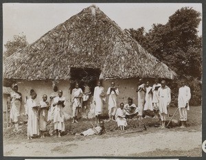 Boarding boys in Nkoaranga, Tanzania, ca.1900-1914