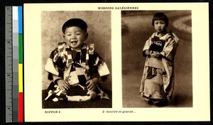 Typical children, Japan, ca.1920-1940