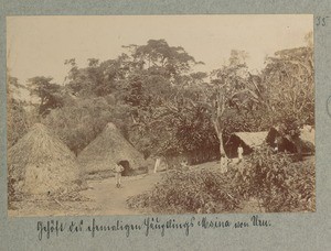 Homestead of the former chief Msina of Uru, Uru, Tanzania, ca.1900-1914