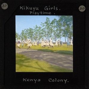 Group of Kikuyu Girls Playing, Kenya, ca.1905-ca.1940