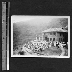 First single residence building at Fukien Christian University, Fuzhou, Fujian, China, ca.1930