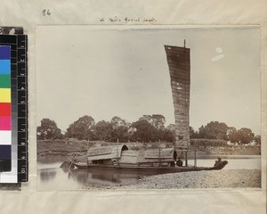 A river Gospel boat, China, ca. 1888-1906