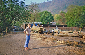 Missionær i DSM/UMN, civilingeniør Jens Christian Olesen in Butwal, Nepal, april 1986