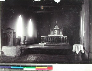 Church interior, Madagascar