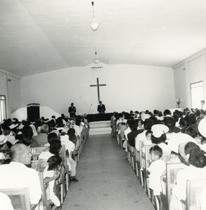 Inauguration of the Tahitian church of Noumea : the Service