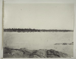 Panorama of Tellicherry. Taken from a rock in the sea