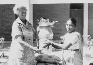 Tamil Nadu, South India. The Women Students Christian Hostel in Madras/Chennai. Helga Olesen ha