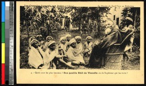 Missionary and children, Rajasthan, India, ca.1920-1940