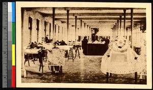 Embroidery shop, China, ca.1920-1940