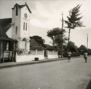 Protestant church in Mananjary, Madagascar