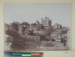 Royal Palace, Rova and surrouding buildings, Antananarivo, Madagscar, 1901