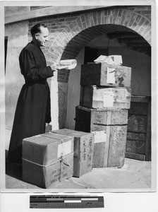 Maryknoll priest in Guilin, China, 1947