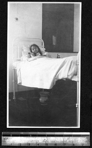 Child patient, Shanghai, China, ca.1925