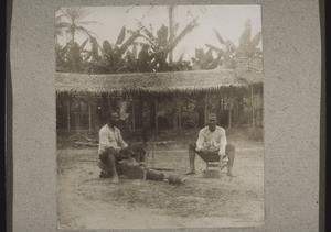 A blacksmith in Cameroon