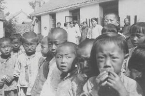 Sunday school pupils in Chinchow